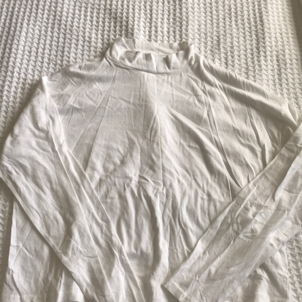 Everlane Mock Neck Tee